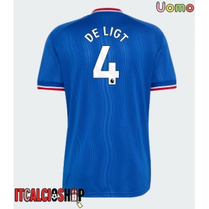 Manchester United Matthijs de Ligt #4 Seconda Maglia 2026-27 Manica Corta Manchester United Matthijs de Ligt #4 Seconda Maglia 2026-27 Manica Corta